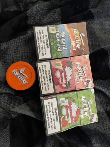 Customer photo review of Watermelon Dream LooseLeaf 5-Pack Minis (40 Count)