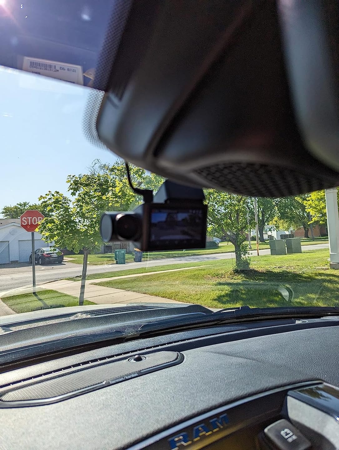 Customer photo review of i07 | 3 Channel 2.5K+1080P+1080P Dashboard Recorder Built-in GPS WiFi