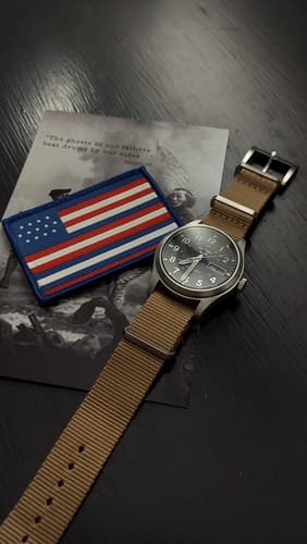 Customer photo review of Five Eye Nylon Watch Strap - Solid