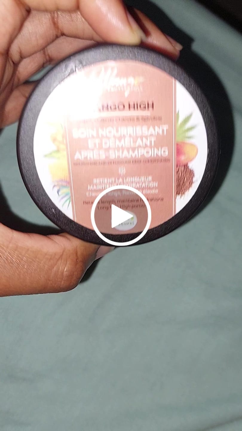 Customer video review of Soin nourrissant et démêlant après-shampoing - HIGH