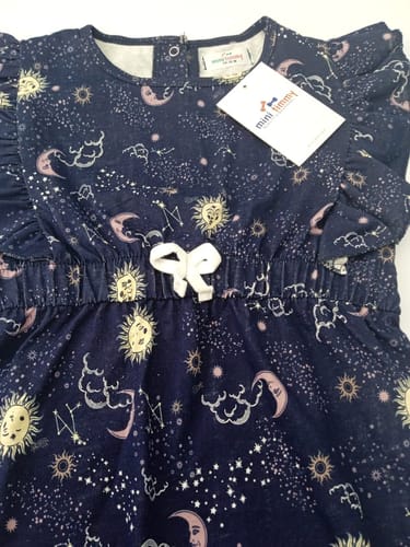 Customer photo review of Girls Fashion All Over Printed Soft Cotton Frill Jumpsuit