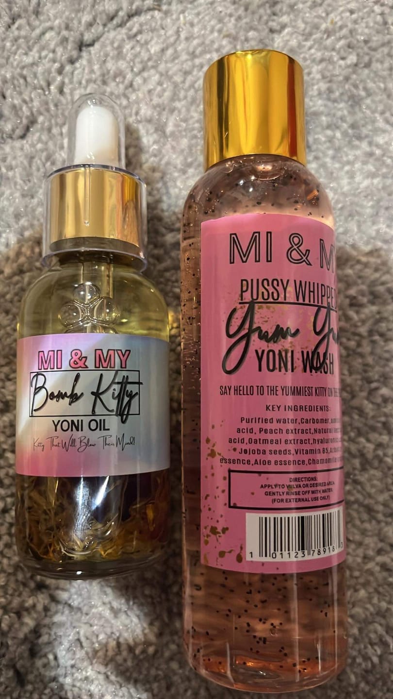 Customer photo review of P*ssy Whipped Yum Yum Yoni Wash