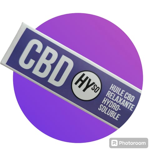 Customer photo review of Huile CBD Hydrosoluble