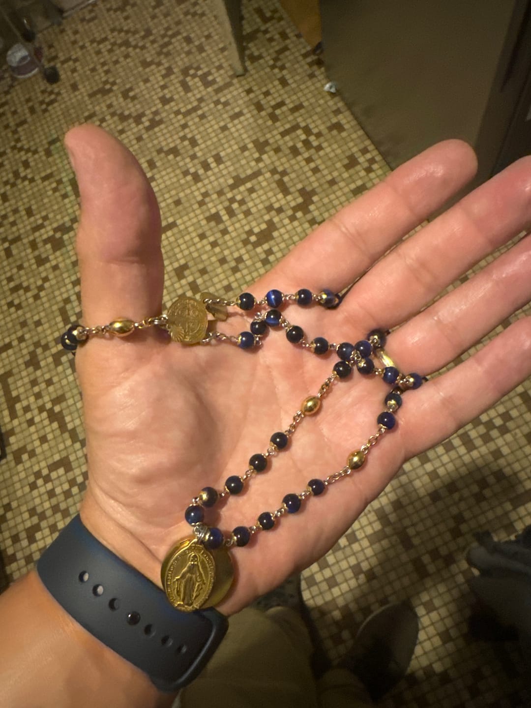 Customer photo review of CHAPELET EN IVOIRE VÉGÉTAL (TAGUA) "L'IVORIUM"