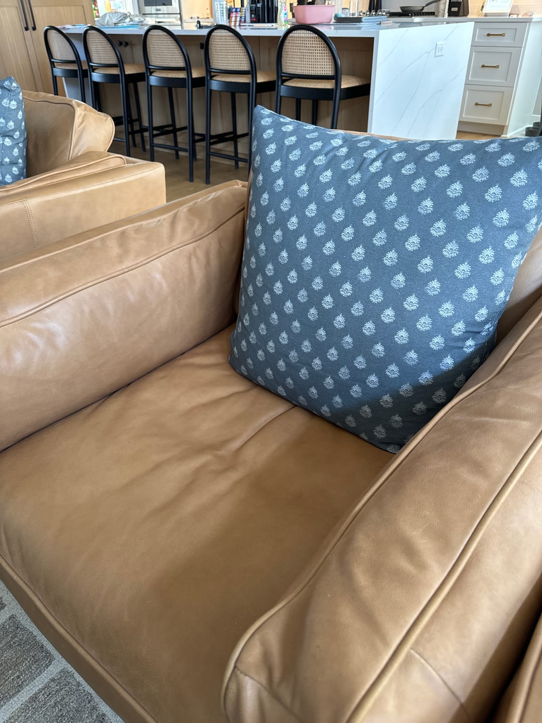 Customer photo review of Clay Vintage in Blue - 18" | 22" | 24"
