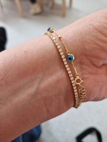 Customer photo review of Tennis Bracelet 2mm