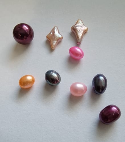 Customer photo review of Akoya Oyster - Edison Pearl 8+mm