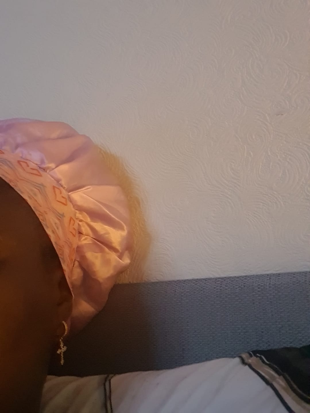 Customer photo review of FAITH EARRINGS. - WHITE GOLD