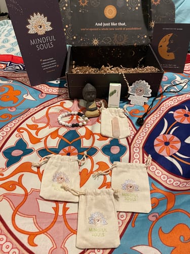Customer photo review of Mindful Subscription Box