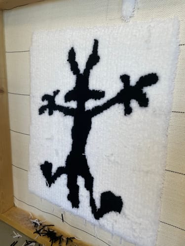 Customer photo review of Tuft Love Group Tufting Classes (Superior, CO)