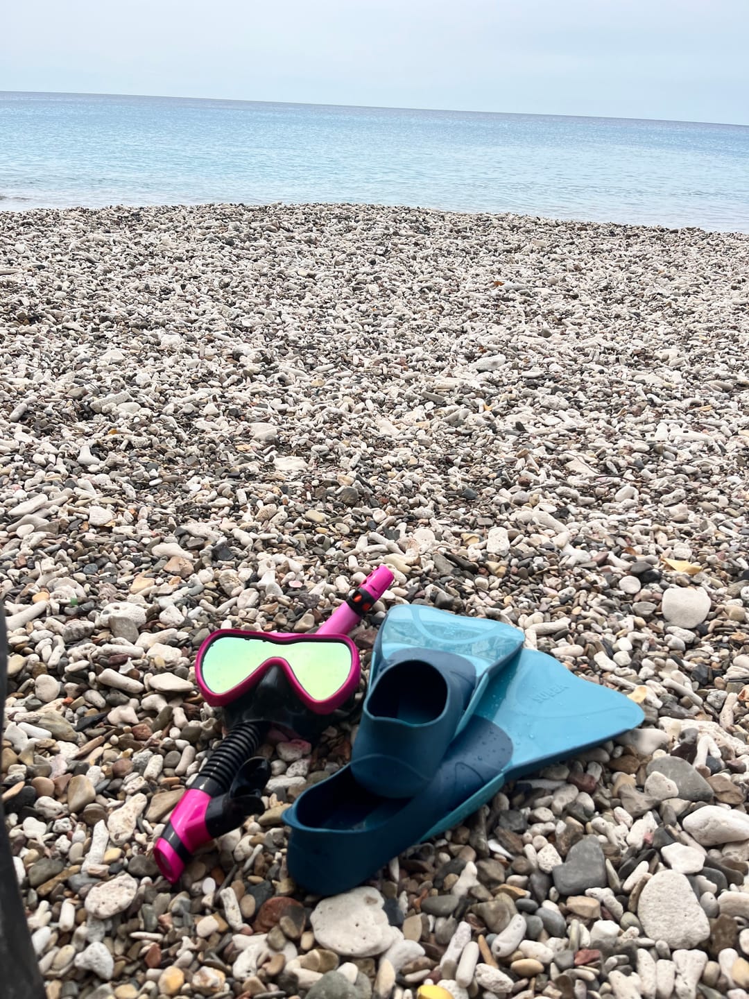 Customer photo review of Máscara de Mergulho Antiembaçamento Com Snorkel Atlantic