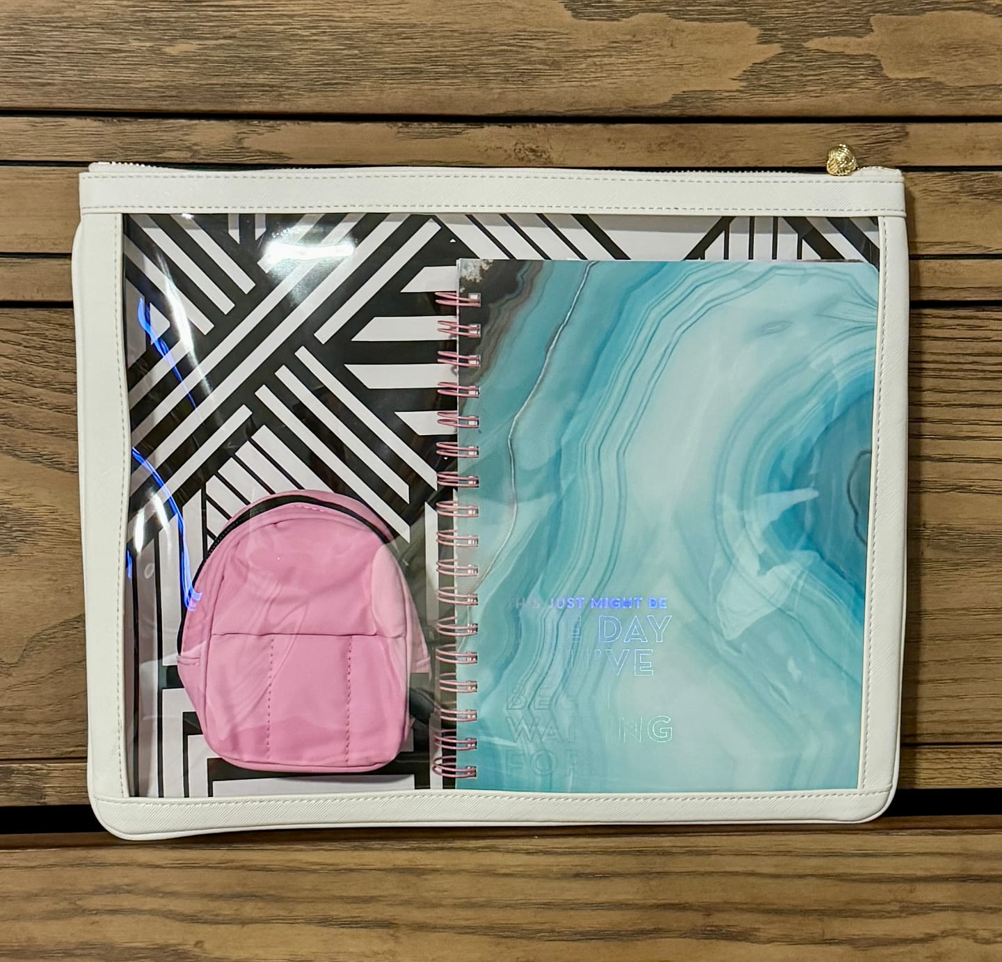 Customer photo review of #8 Nudie White Pouch Bag