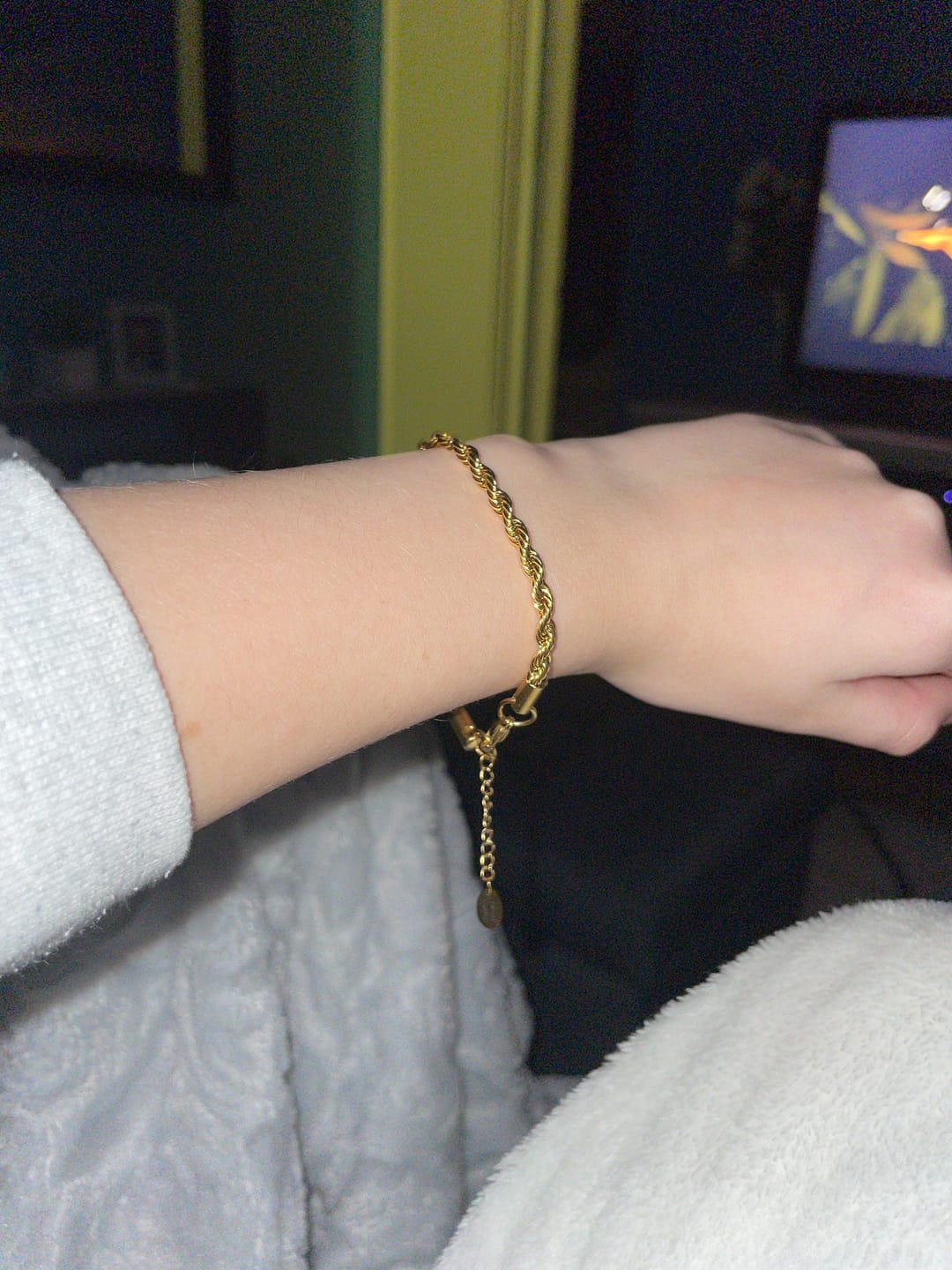 Customer photo review of Romance Bracelet - Gold