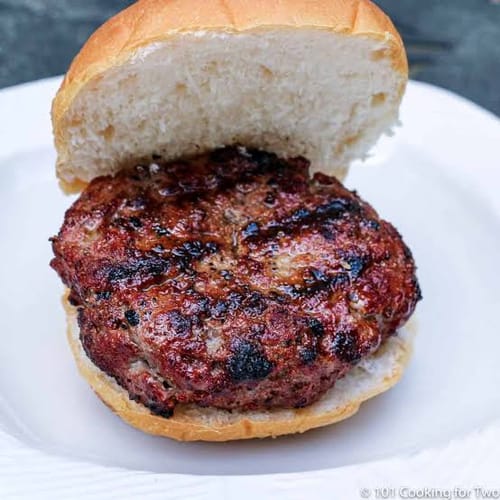 Reseña con foto de un cliente sobre Carne Molida 90/10