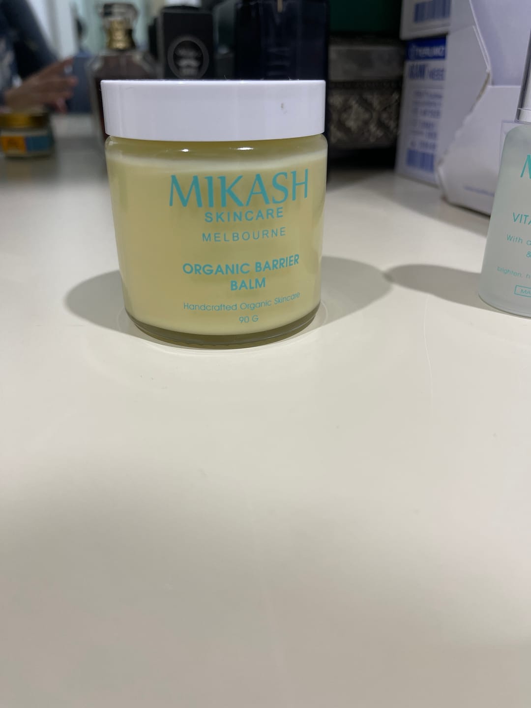 Customer photo review of Organic Barrier Balm