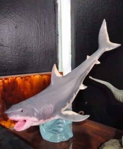 Customer photo review of Figurine Mégalodon Haute Qualité (1:35)