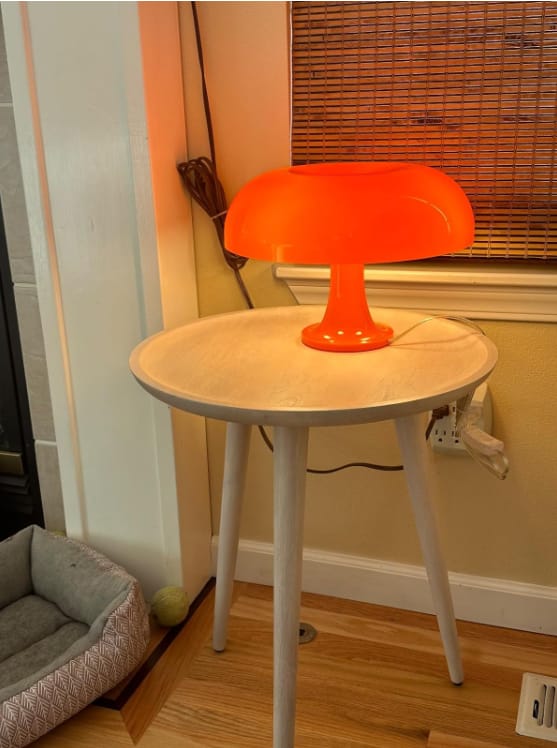Customer photo review of Mandarin Dream Table Lamp