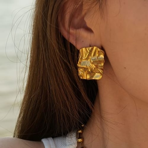 Customer photo review of Orecchini Cartagena