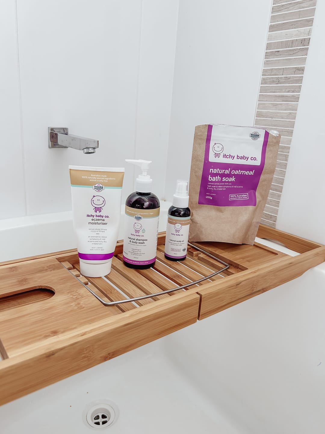 Customer photo review of Natural Baby Shampoo & Body Wash