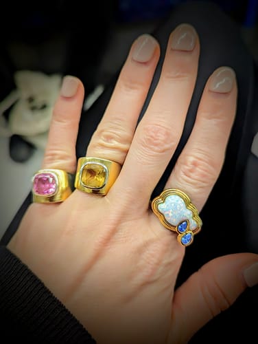Customer photo review of Cry Me A River White Opal