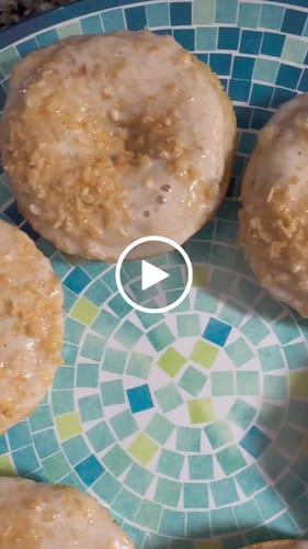 Customer video review of Banana Cream Protein Donut Mix