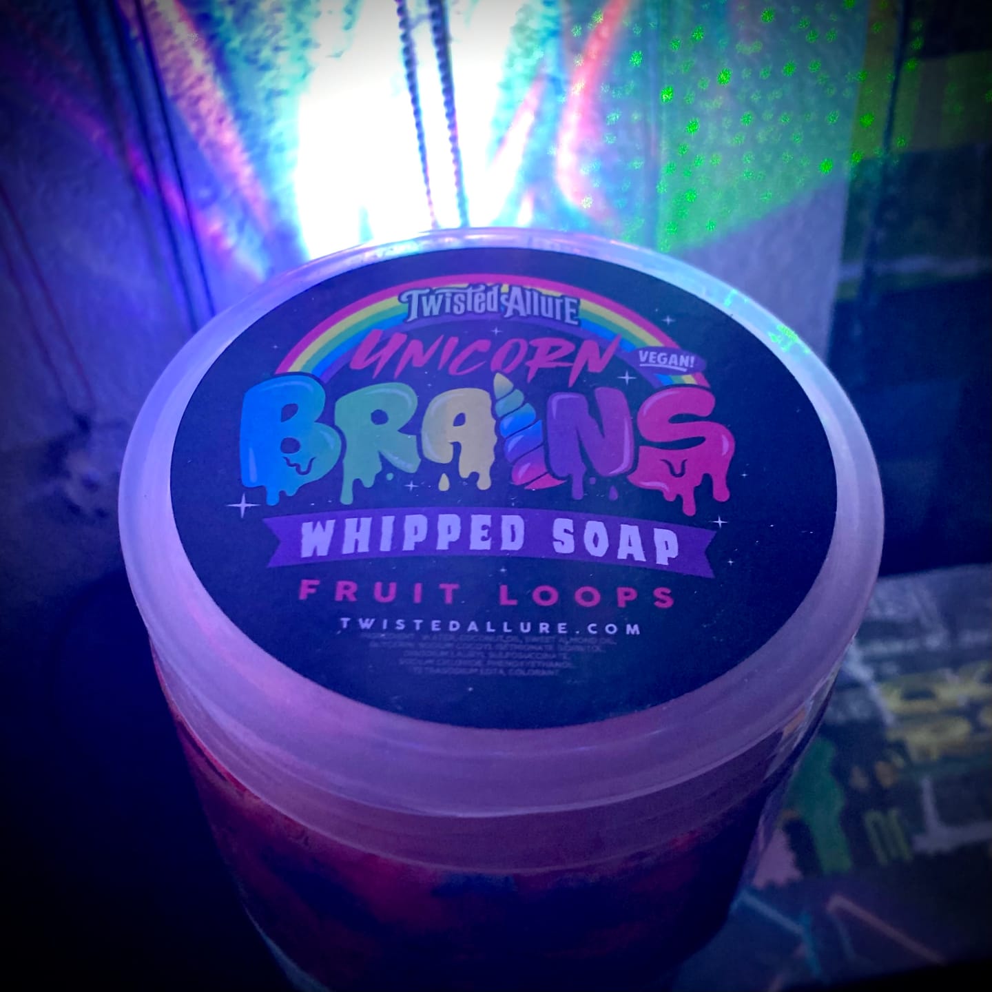 Customer photo review of Unicorn Brains Whipped Soap