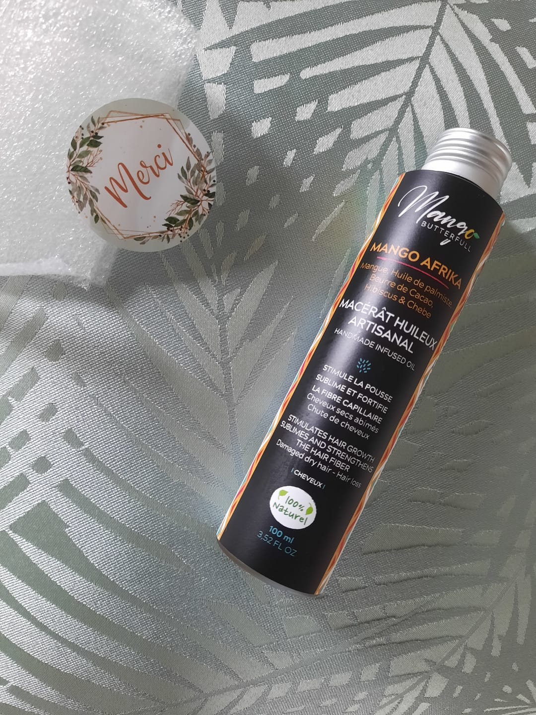 Customer photo review of Macérât huileux artisanal - MANGO AFRIKA