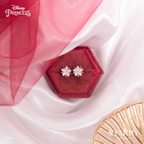 Customer photo review of MULAN FEARLESS BLOSSOM EARRINGS