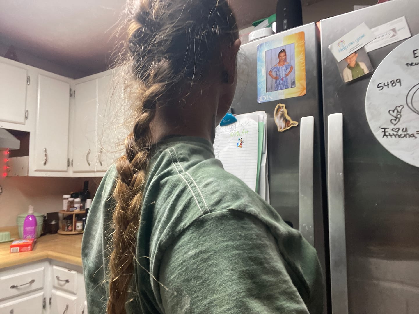 Customer photo review of Hair Growth