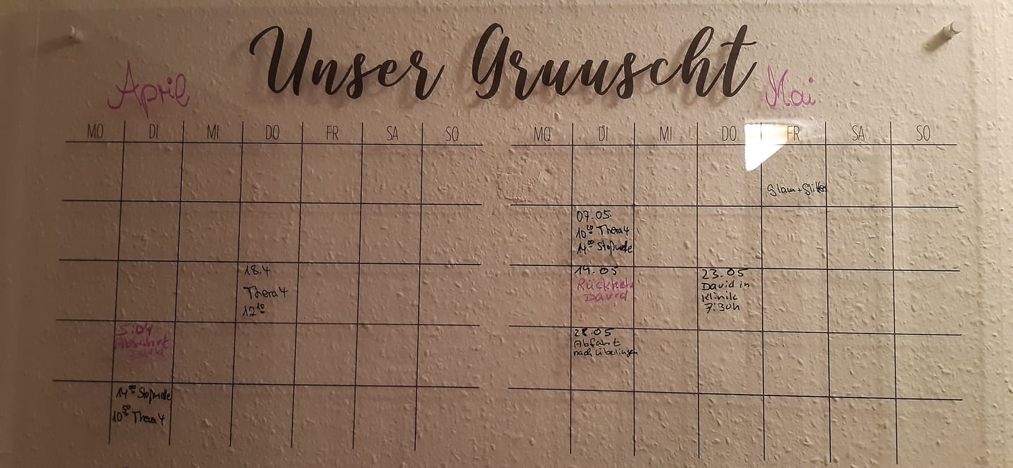Customer photo review of 2 Monatskalender