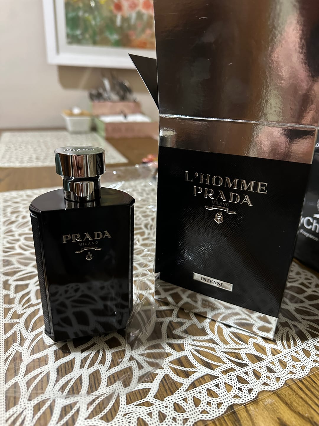Customer photo review of Prada L'Homme Intense Eau De Parfum For Men