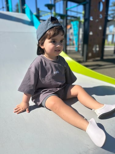 Customer photo review of Soll Dad Cap - Charcoal