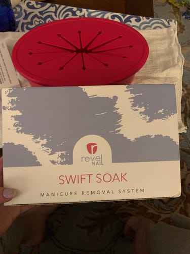 Customer photo review of Swift Soak | Manicure Removal System