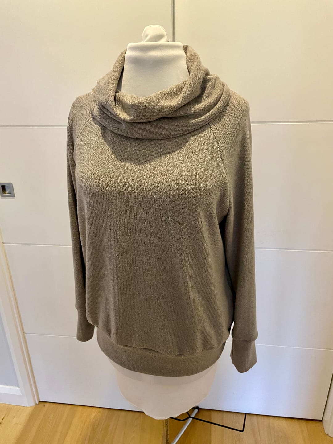 Customer photo review of Cardigan Knit Fabric
