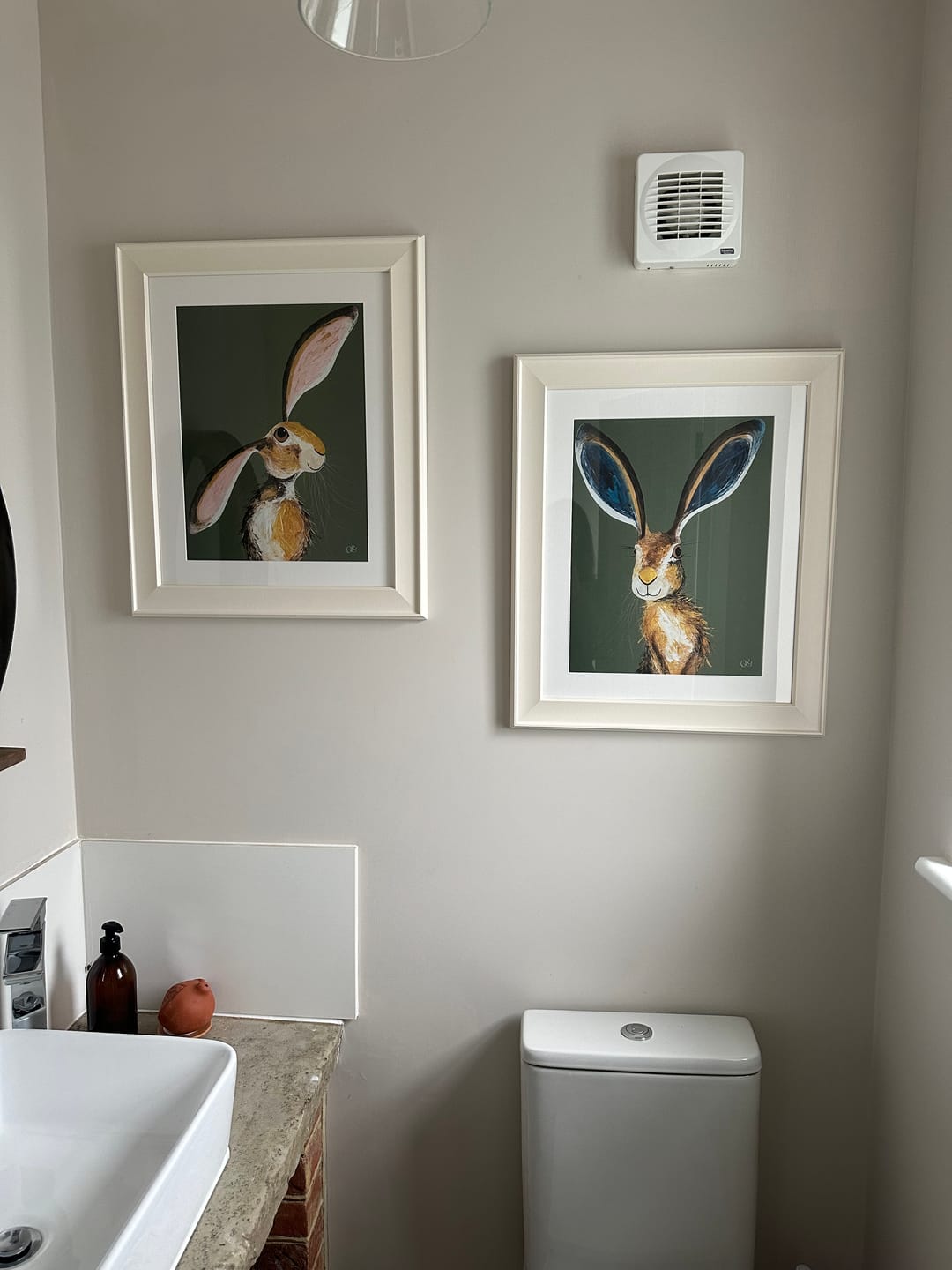 Customer photo review of Maisie (Cream Frame) By Quinn Russell *NEW*