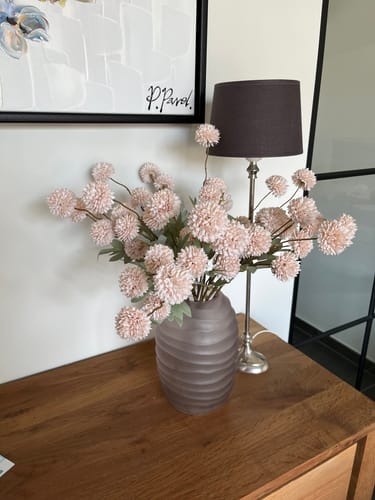 Fotorecensie van een klant over Zijden Kiku Bloemen - Crème