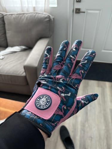 Customer photo review of Blue Flamingo Glove