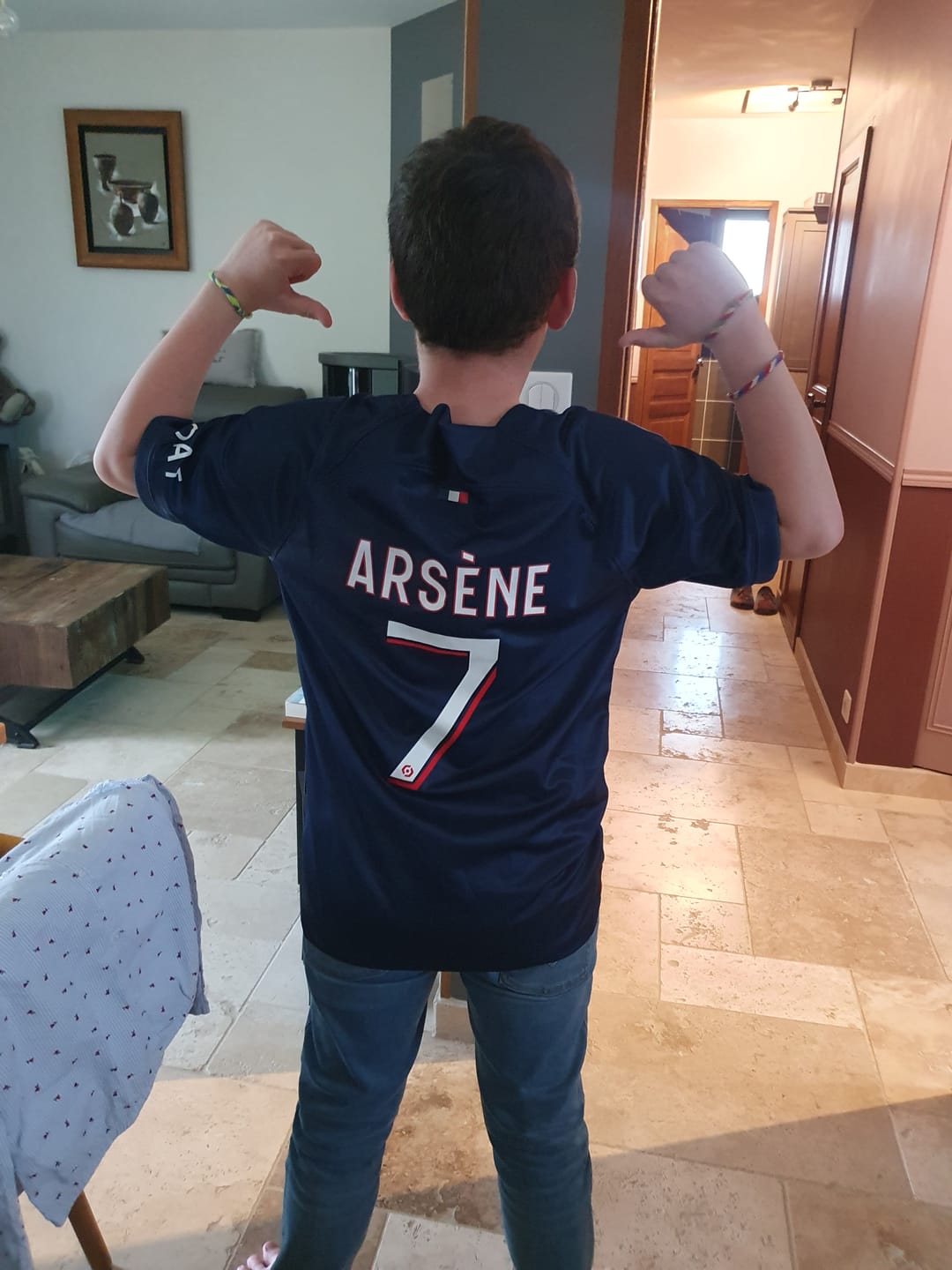 Customer photo review of Maillot Domicile PSG 23/24
