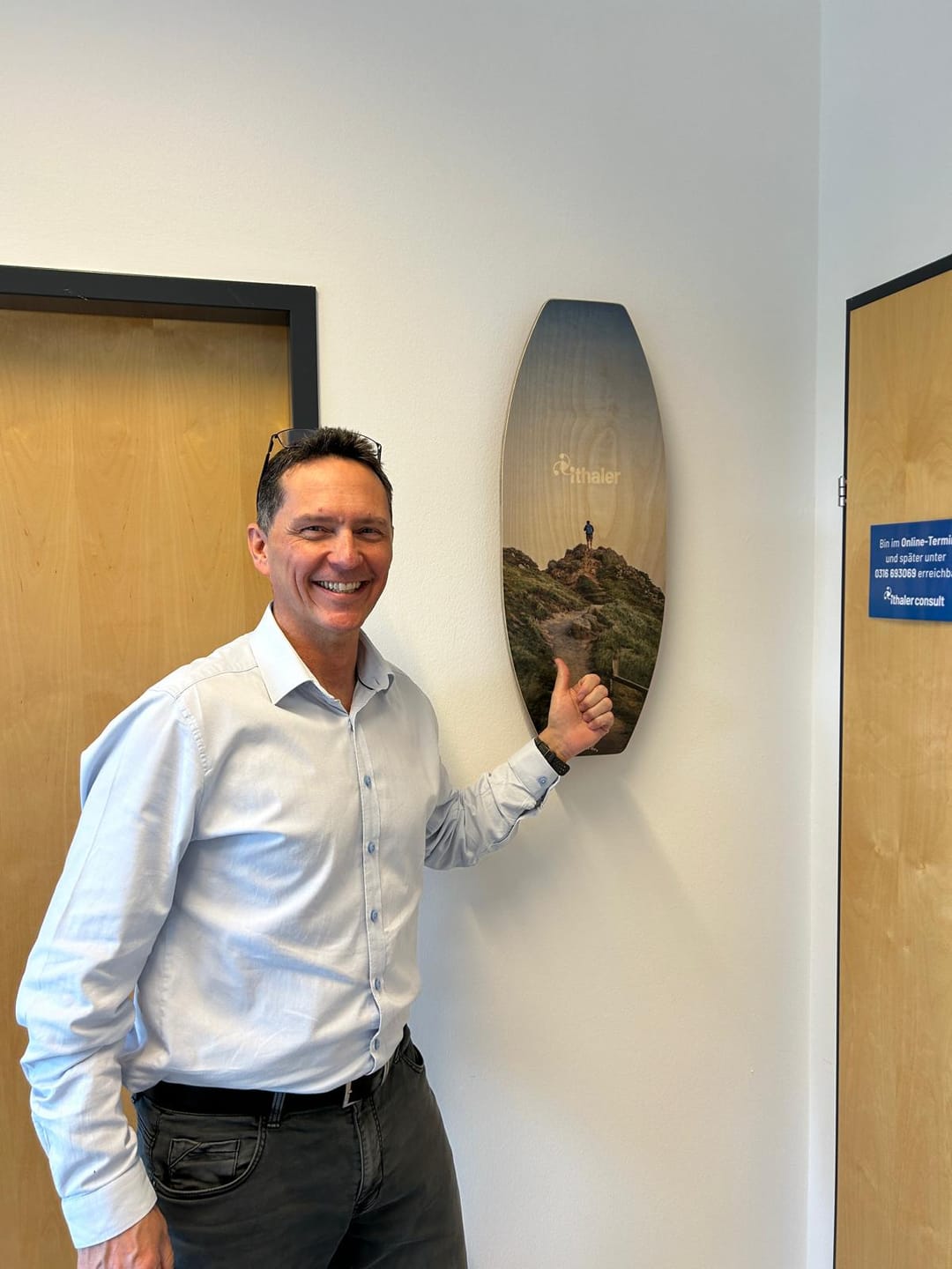 Customer photo review of Custom Balance Board