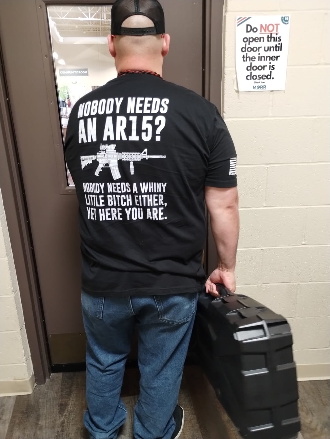 Customer photo review of Nobody Needs An AR15?