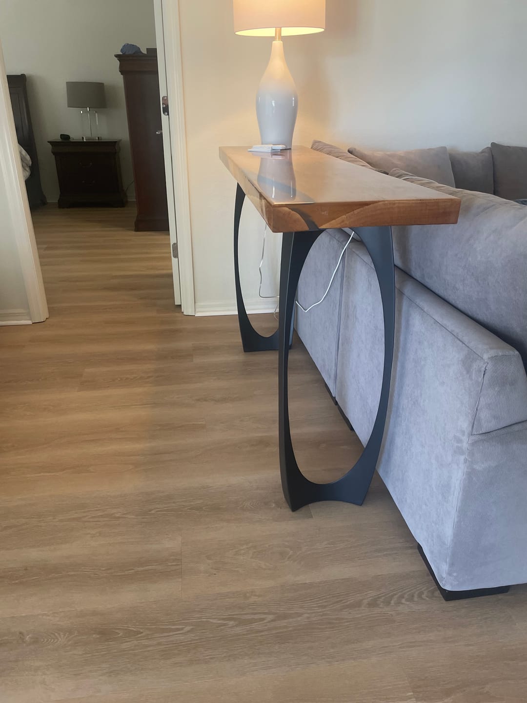 Customer photo review of Counter Table Legs 603 Cleo 34H Modern DIY Furniture