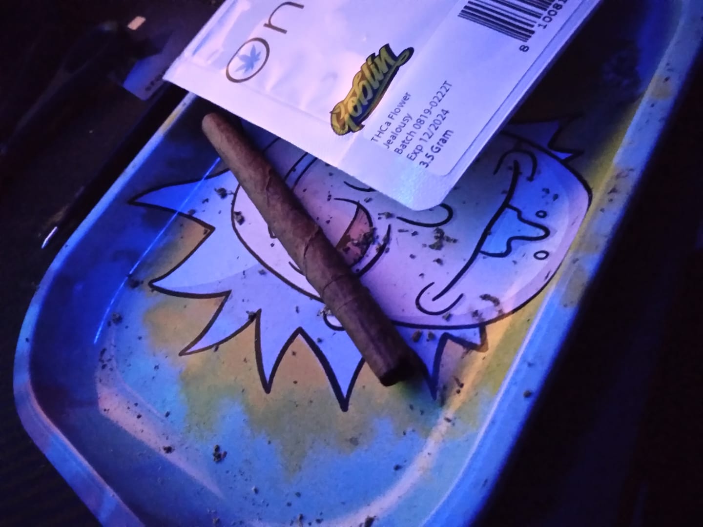 Customer photo review of Jealousy - THCa Flower