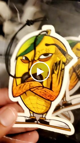 Customer video review of Custom Car Air Freshener