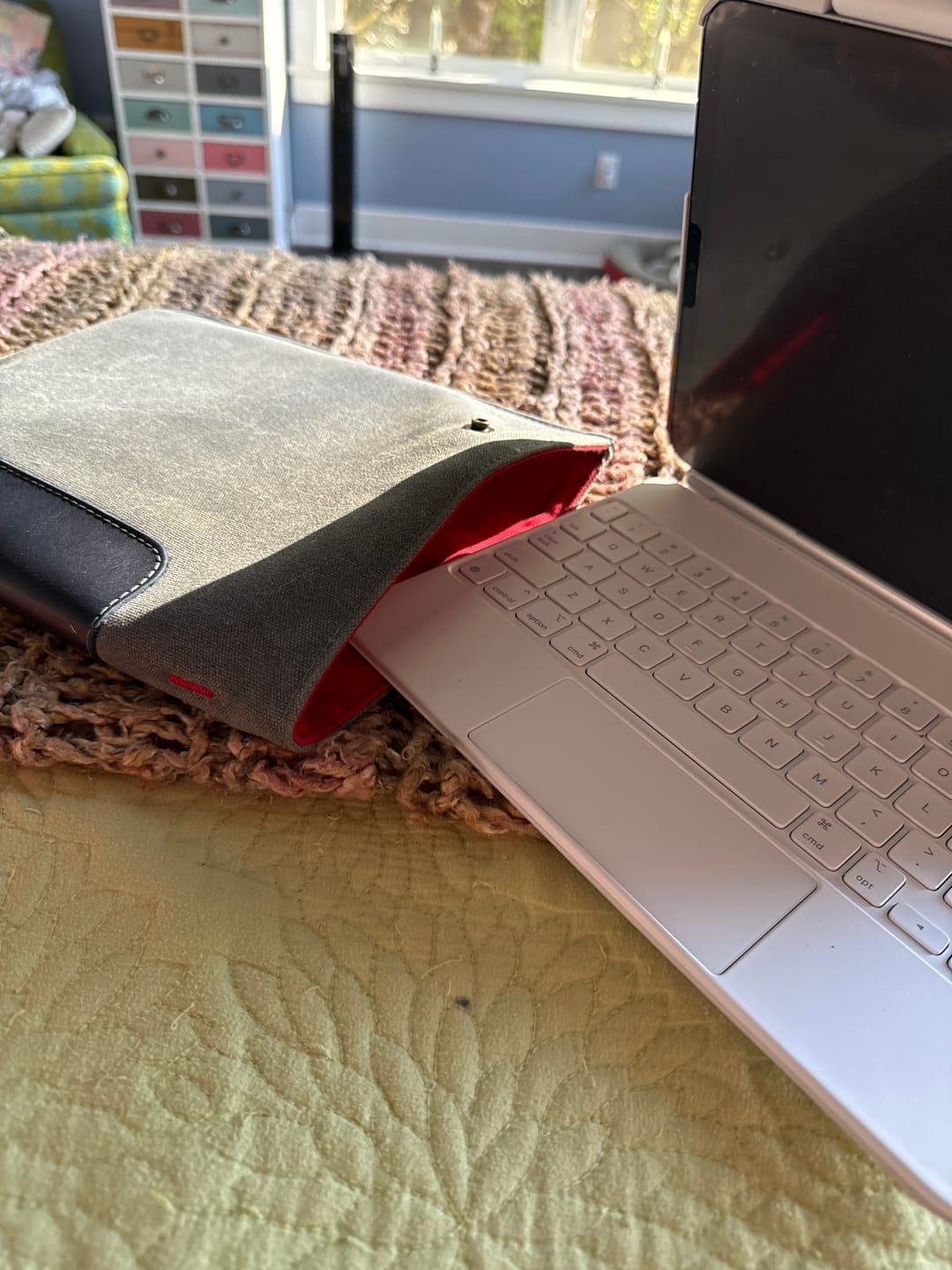 Customer photo review of Magic Keyboard Durable Sleeve