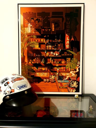 Customer photo review of YUGEN SHOP Print ⭐