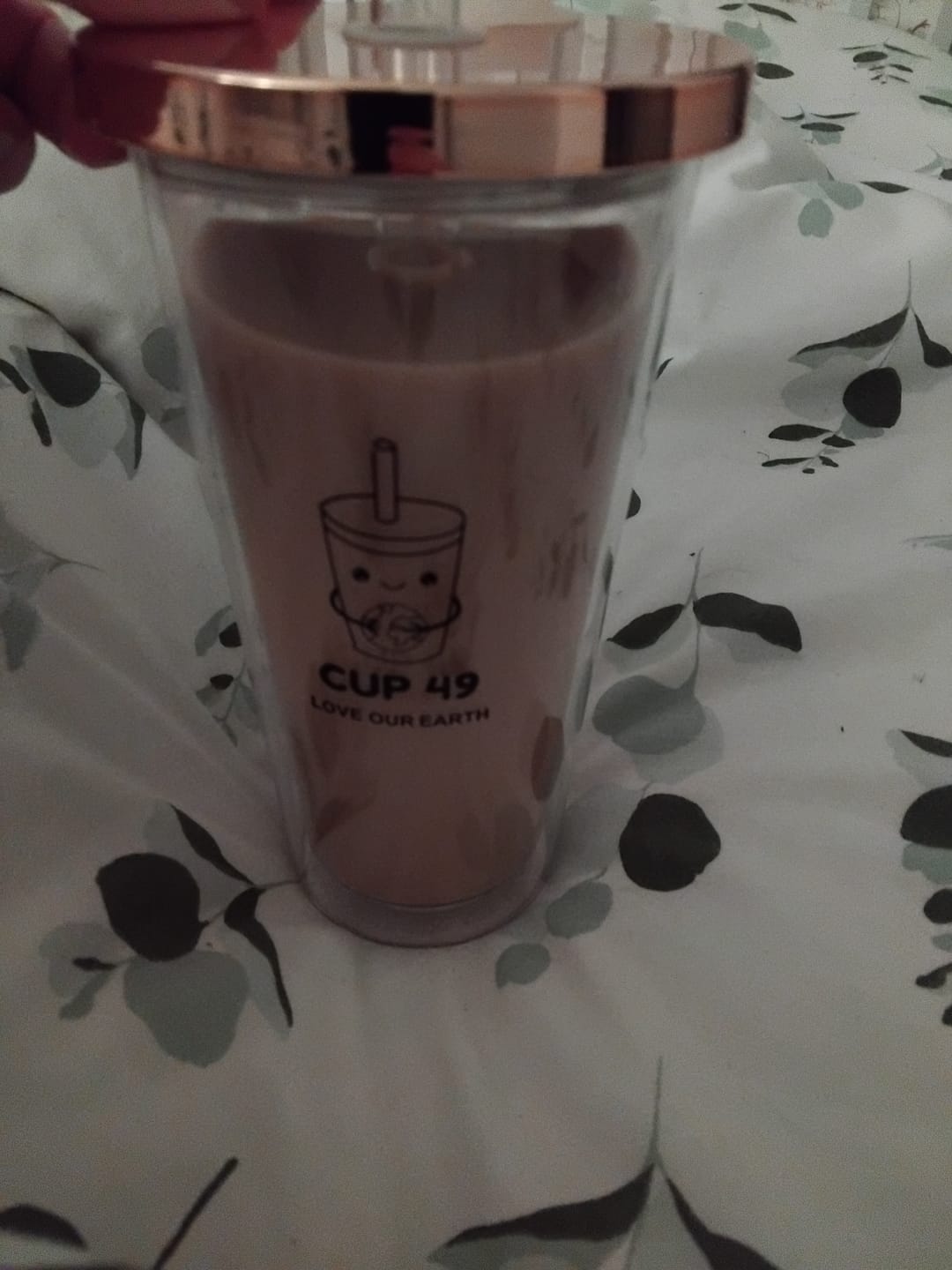 Customer photo review of Caramel Coffee Syrup