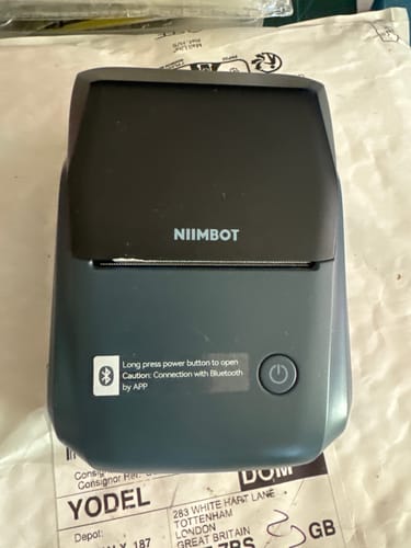 Customer photo review of B1 Label Maker and Label Tape Set