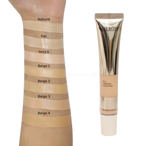 Customer photo review of Miss Rose Silk Flawless Foundation