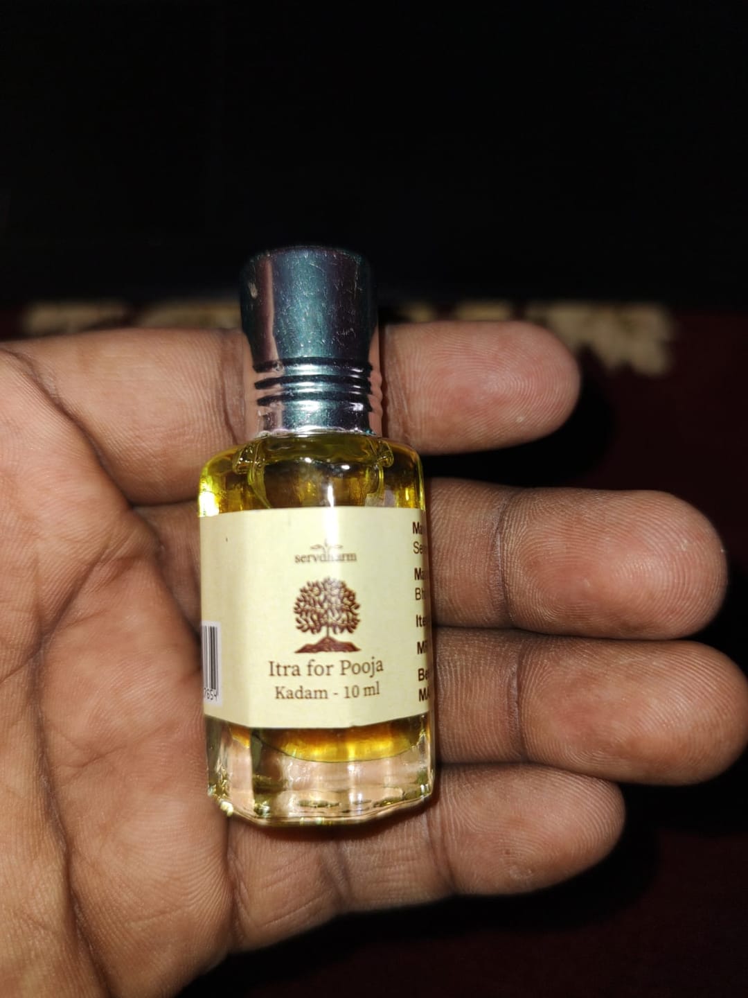 Customer photo review of ServDharm Mogra - Itra for Pooja (10 ML)