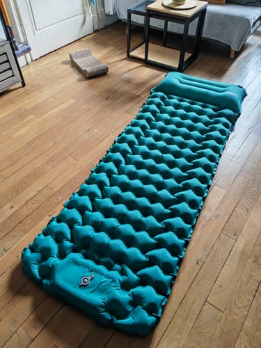 Avis photo d'un client sur MATELAS GONFLABLE COZIYA